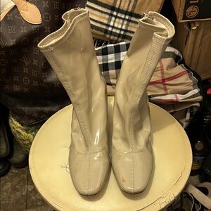 Chic Beige Ankle Boots